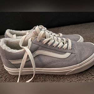Super Comfy Fuzzy Vans
